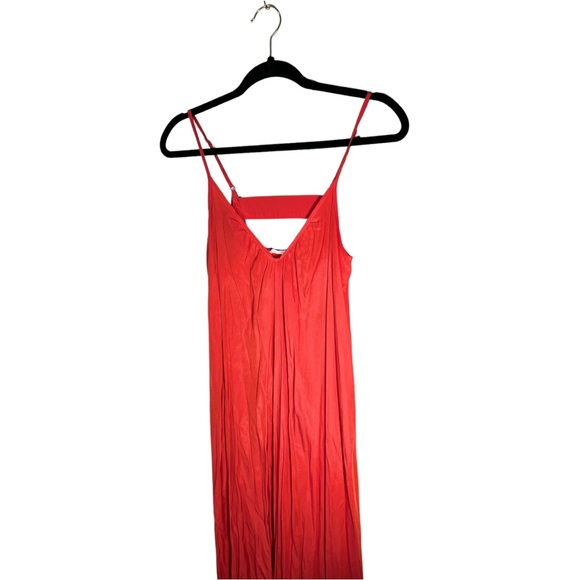 Pink Stitch Resort Maxi Dress in Salmon 2 - Picture 4 of 11